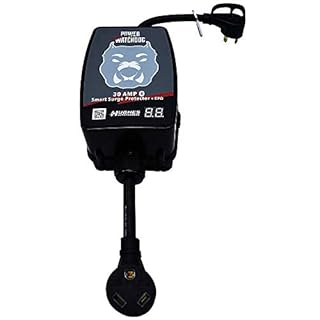 Power Watchdog Smart RV Portable Surge Protector 30 Amp - Patented Bluetooth Connectivity - Monitor Voltage/Amperage/Wattage - Replaceable Module - IP65 Water-Resistant