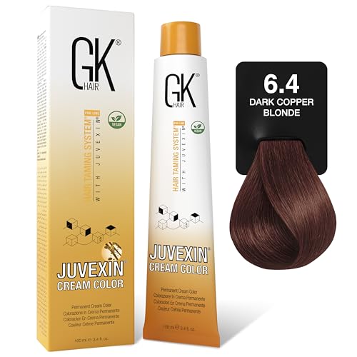 GK Hair Crema Colorante per Capelli 100 ml – Colore Semi-Permanente Nutriente per Styling, Tonalità Naturali e Intense, Ideale per Colpi di Luce, Riflessi e Risultati Uniformi con Applicazione Facile