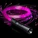 GloFX [Sparkle Fiber] Space Whip Remix - Programmable LED Fiber Optic Whip, 6 Ft 360° Swivel - Super Bright Light Up Rave Toy EDM Pixel Flow Lace Dance Festival