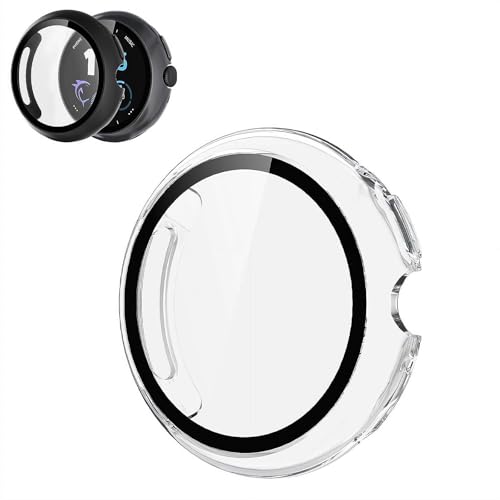 DIANX For Google Pixel Watch 4 41mm/45mm p یP[X ^ PC+KXf ̌^Jo[ ߗ ϏՌ LYh~ h~ Sʕی ȒP [dΉ X}[gEHb`یP[X