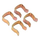 Assemblage facile : ces clips en U métalliques pour sommiers de lit vous permettent d'assembler rapidement et facilement les sommiers de lit ou sommiers ottomans