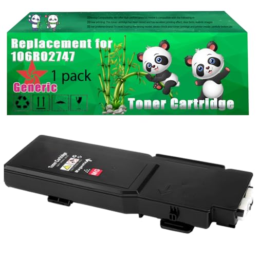 Image of Replacement 106R02747 Toner Cartridge Compatible for Xerox WC 6655 WC 6655 i WorkCentre 6655 WorkCentre 6655 i Printers, Up to 12000 Pages, Vivid Colors, Contains Chip (1 Pack Magenta)