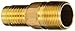 Campbell Fittings HAB-4 Brass Steel Hose Fitting, Combination Nipple, 1" Hose ID, Threaded NPT