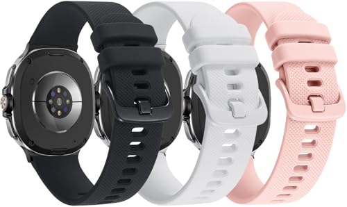 Bracelet Samsung Galaxy Watch 8 homme femme silicone souple
