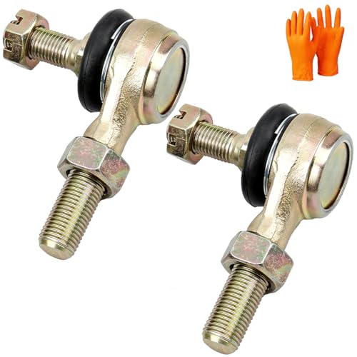 BOLOJAU 10 mm x 10 mm 50 cc Rotule de direction gauche/droite pour 70 cc 110 cc 125 cc 150 cc pour Chinese scooter quad kart moto tout-terrain cyclomoteur...
