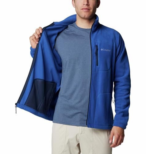 Image of Columbia Men Fast Trek II Fleece Hiking and Trekking Jacket| Standard Length