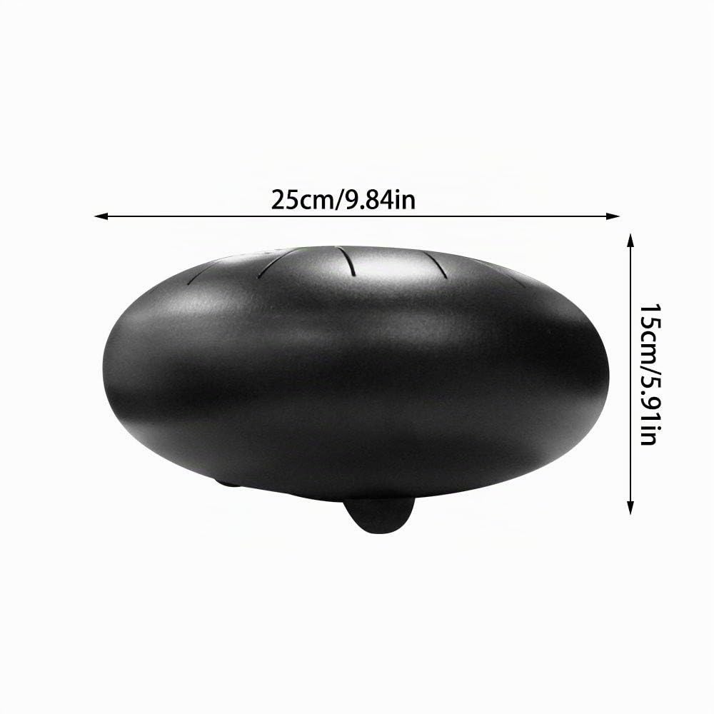 Steel Tongue Drum 10 Pouces 11 Notes Handpan, Tambour de Langue avec Sac Baguettes Livre de Musique Guérison,Sonore pour L'éducation Musicale, La Méditation, Les Cadeaux de Yoga et de Divertissement
