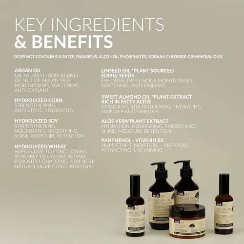 MUK Haircare Spa Argan Oil Repair Shine Spray 100ml miniatura 6