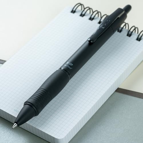 Image of PILOT G2 Limited Refillable & Retractable Rolling Ball Gel Pen, Fine Point, Matte Black Barrel, 0.7 mm, Black Ink, Single Pen (Pack of 2)