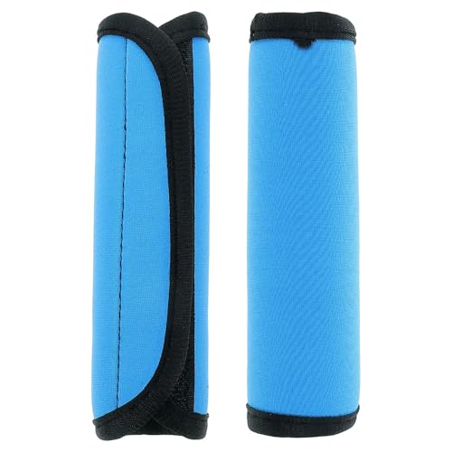 SEWOART Almohadillas Antideslizantes de Neopreno Cubiertas Protectoras 2 Piezas para Agarre Seguro para Barra de Pesas en Gimnasio y Levantamiento de Pesas