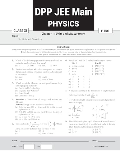 MTG Chapterwise Topicwise DPP JEE Main Physics 2026 - Image 7