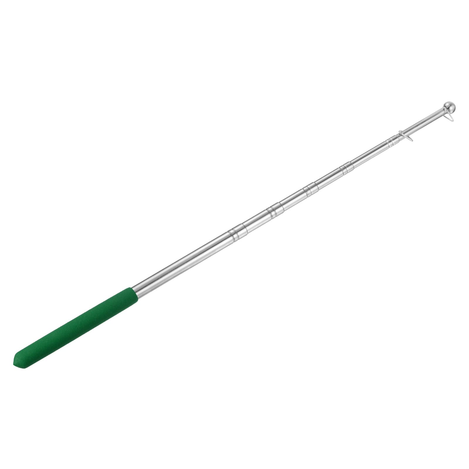 Pointeur enseignants télescopique PATIKIL pliable de 4 pieds vert en acier durable