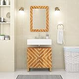 Photo Gallery ajjhuuki set di mobili - set di mobili da bagno - set di mobili da bagno 2 pezzi marrone e nero in legno massello mango Photo Gallery ajjhuuki set di mobili - set di mobili da bagno - set di mobili da bagno 2 pezzi marrone e nero in legno massello mango