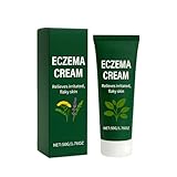 Crème pour l'eczéma,Crème Anti-Démangeaisons efficace pour la peau,Hydratante et nourrissante en profondeur pour les peaux très sèches, sensibles et réactives