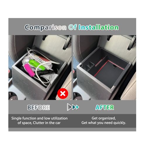 Rangement de console centrale Sportage NQ5 compartimenté