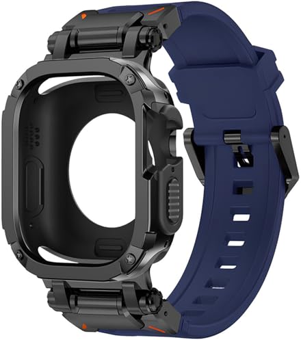 Bracelets en silicone anti-choc pour éviter les rayures sur Apple Watch 49mm