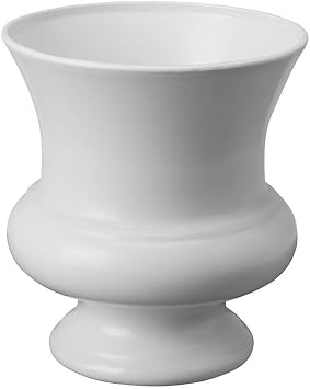 Oasis Designer Urn, White 9-1/2" Case of 6