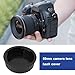 YINETTECH 2Pcs Rear Lens Cap 50mm Camera Lens Back Cover LF-4 Compatible with Nikon D Series D7500 D5 D6 D5600 D4S D500 18mm Black