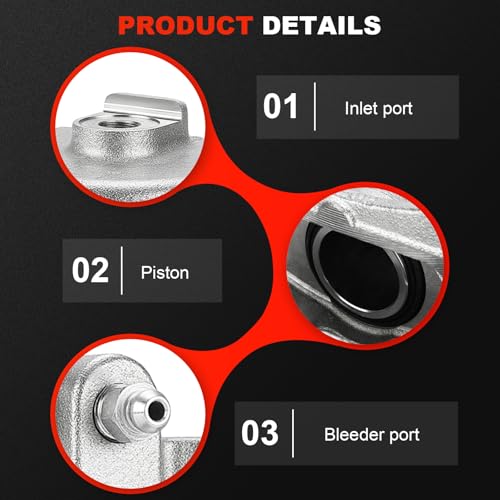 Image of cciyu Front Left Brake Caliper Assembly w /Bracket 18B4880 2005-2010 For Chevy For Cobalt,2007-2009 For Pontiac For G5,2005-2006 For Pontiac For Pursuit,2003-2007 For Saturn For Ion