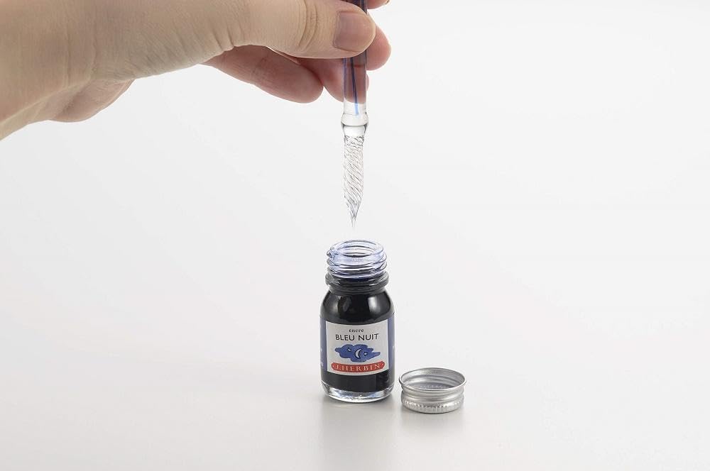 Jacques Herbin 11514T, Writing and drawing ink, Fountain pens and rollerballs, Bleu Calanque/ Calanque blue, 10 ml - Image 4