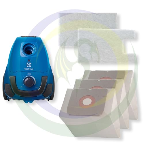 6 Saco Refil Coletor Bag Cartucho Descartável + Filtros de Entrada e Saida de Ar para Aspirador de P