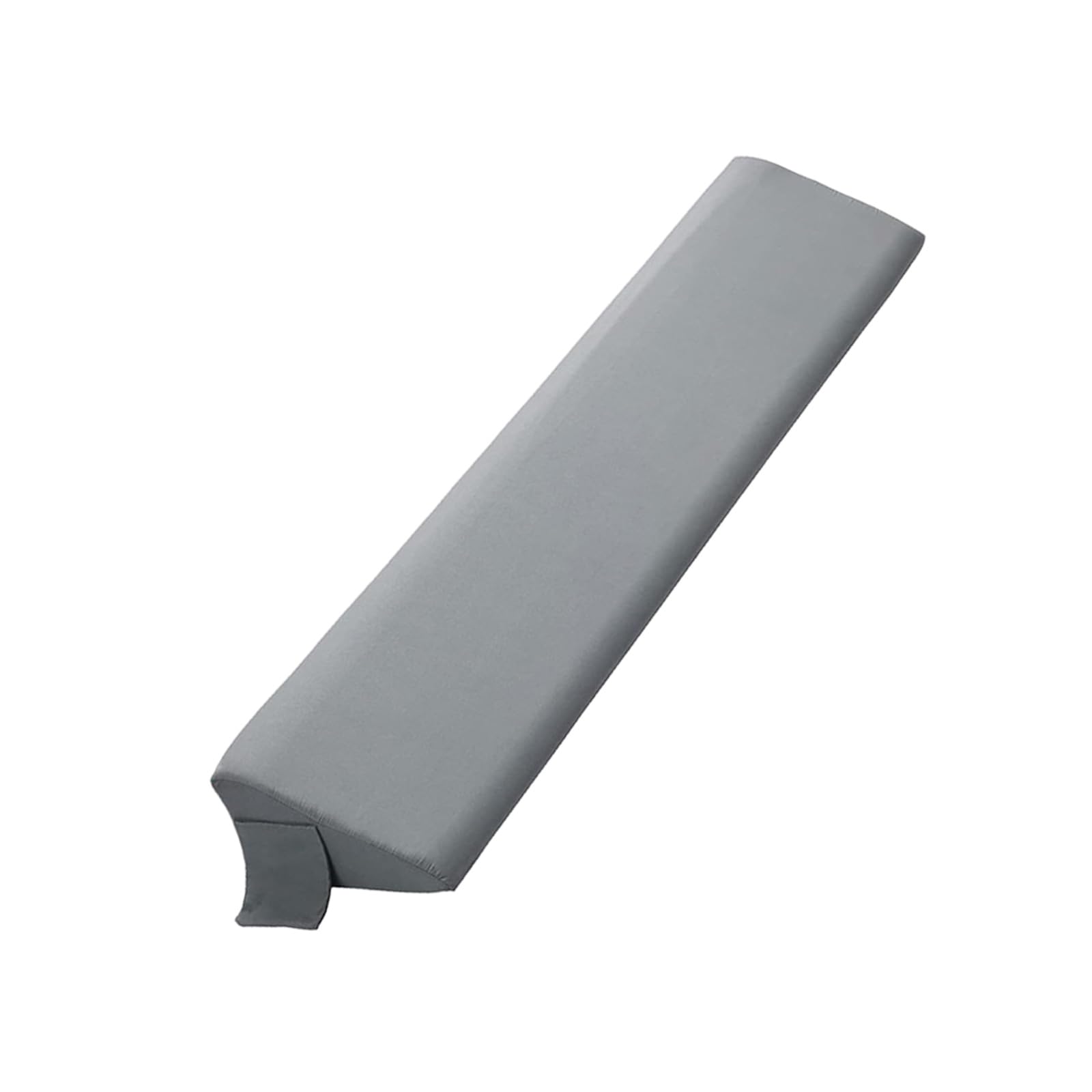 Cojín triangular para respaldo con funda lavable y bolsillo lateral para cama y sofá