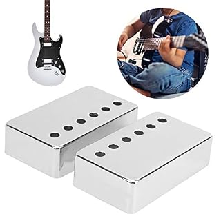 Coque de micro guitare électrique, 2 pièces couvercle de micro nickel 50mm et 52mm accessoires d’instruments de musique… - Les Beatles, Paul McCartney, John Lennon, RIngo Starr, George Harrison Coque de micro guitare électrique, 2 pièces couvercle de micro nickel 50mm et 52mm accessoires d'instruments de musique… – Image 5