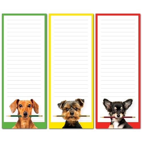 Bloc-notes magnétiques pour liste de courses au frigo | Organisez vos repas en famille