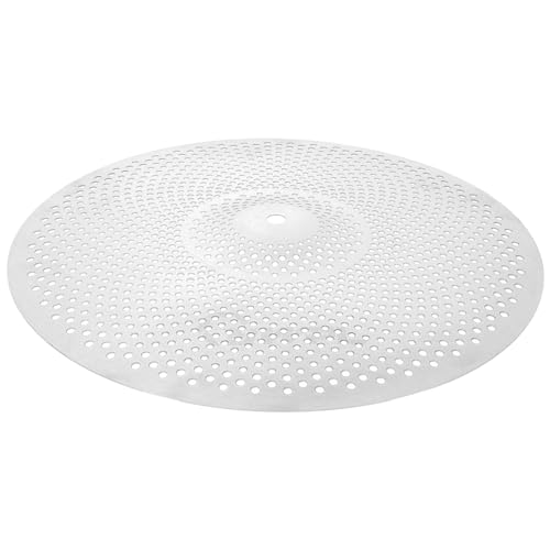Toddmomy Cymbal Golden Mute Hi-hat Low Volume Drum Cymbal Practice Splash Quiet Drum Accessories