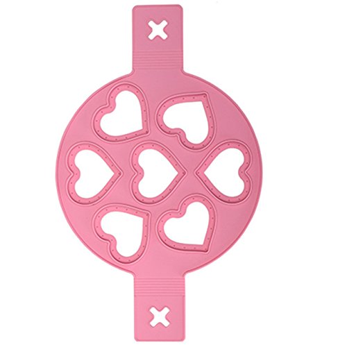 Creative Silicone Nonstick 7 Holes Cake Maker Egg Ring Maker Egg Tools