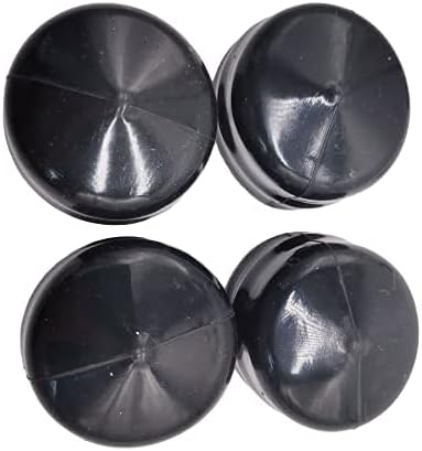 shiosheng 4 tapones de goma para eje de rueda Husqvarna, Weed Eater, Poulan, Sears, Crafstman, Ryobi y Roper cortacésped, tractor de césped y