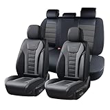 Coverado Car Seat Covers Full Set, Seat Covers for Cars, Front Seat Covers and Back...