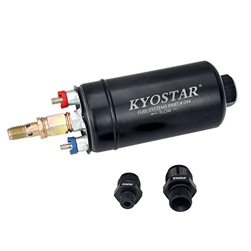 Kyostar 380LPH High Pressure Fuel Pump Inline Fuel Pump E85 Compatible Fuel Pump