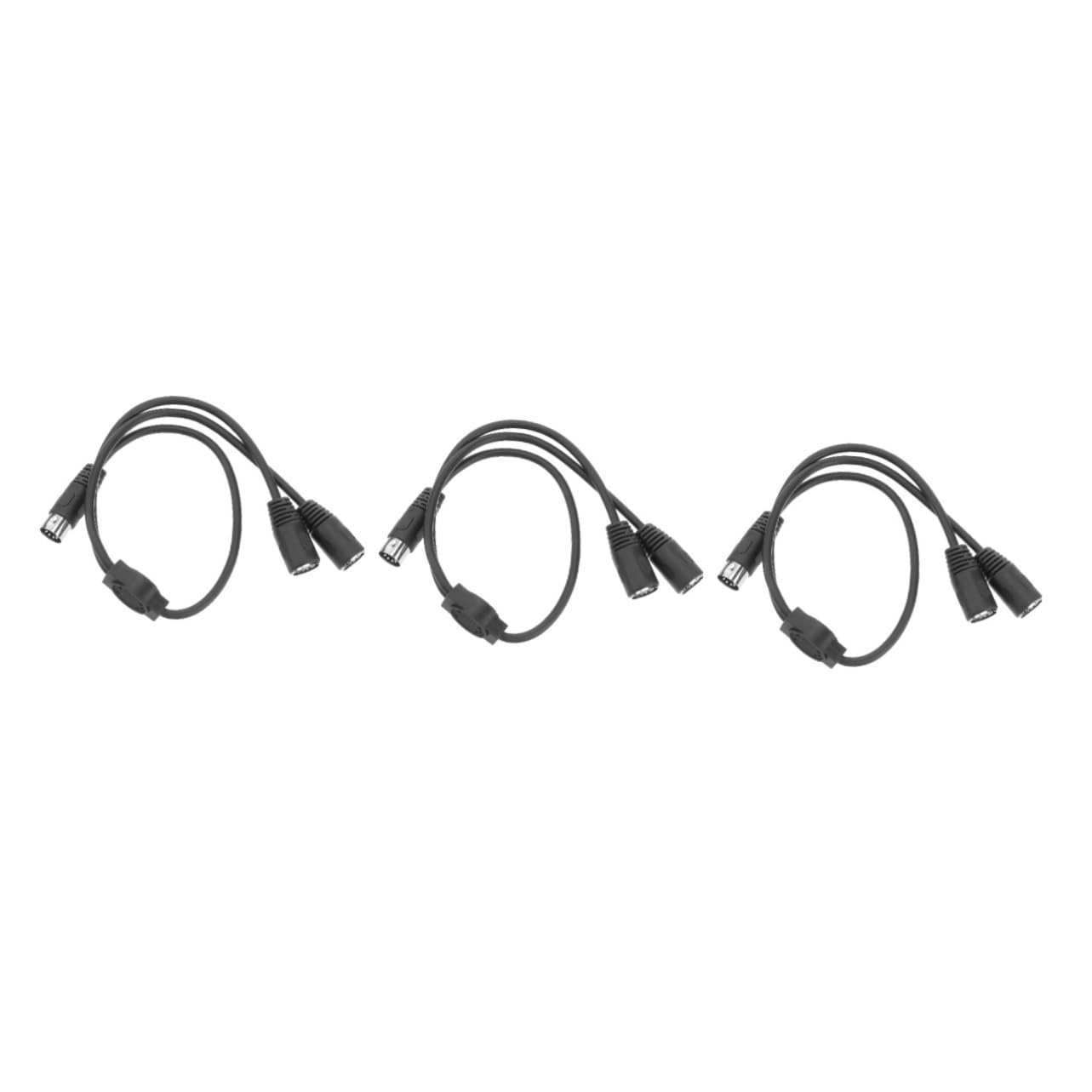 Toyvian Cavo Di Prolunga Din 5 Y Splitter Da 3 Pezzi 0 5 M Per Tastiera Pianoforte