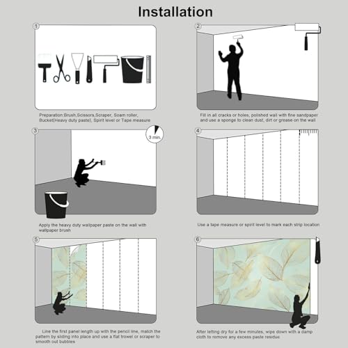 Papier peint panoramique 3D pour agrandir une pièce et masquer les défauts - 6