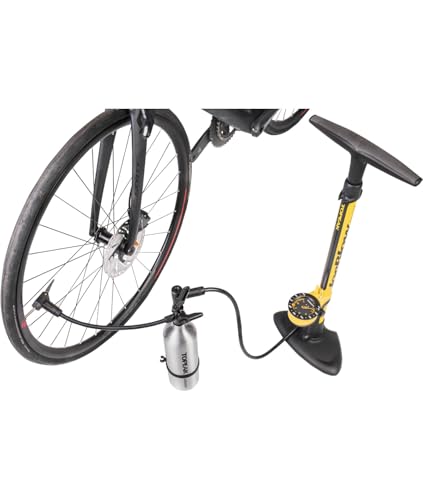 Topeak inflador para bicicleta portatil de mano con valvula inteligente 2