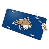 Metall-Nummernschild mit Primärlogo der Montana State University