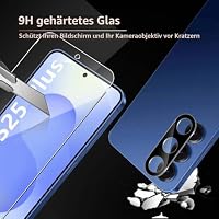 LiiLaa Schutzfolie für Samsung Galaxy S25 Plus/S25+ 5G für Panzerglas, 2 Stück Gehärtete Glas Schutz Folie mit 2 Stück Kameraschutz, 9H displayschutzfolie Ultra-klar Schutzglas – Ansicht 2