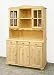 Moblit Alacena 3 Puertas, Sin Barnizar 197x130x42, realizada en Madera Maciza de...