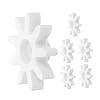 Ciieeo 6pcs Plastic Gears for Crafts Machines Tooth Gears for Vending Machine Candy Vending DIY