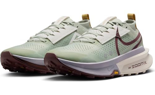 Nike Zegama 2 Men's Trail Running Shoes (FD5190-300, Jade Horizon/Phantom/Cement Grey/Burgundy Crush) Size 122