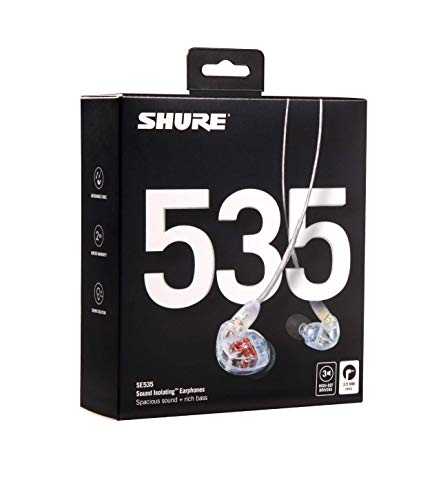 Shure SE535-CL-E Sound Isolating Triple Driver Earphone