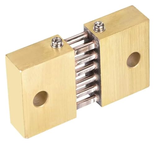 CHBMSS Shunt Resistor 1500A 75mV, for DC Current Ammeter Analog Panel Meter External Shunt Divider