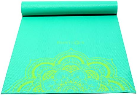 Sol Living Best Yoga Mat Wide Multi-Purpose Exercise Mat Anti Slip Extra Thick Yoga Knee Mat Comfort Fitness Meditation Pilates Workout Mat Portable Home Gym 24 x 72 Inches