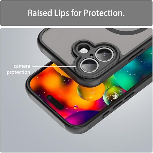 Image of Case Cover for iPhone 17 (Frosted Black with MagSafe, iPhone 17)