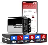 KINGBOLEN SOLOSCAN Bluetooth OBD2 Scanner for Mercedes-Benz MB (A/C/E/S/G/More),...