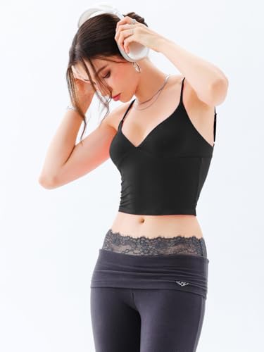 REORIA Women Sexy V Neck Tank Top Summer Y2K Going Out Tops Casual Sleeveless Fitted Basic Cami Shirts 20253