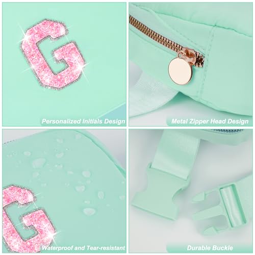 Image of Uygafly Gift for Teen Girls Kids Daughter Her - Birthday Gifts for 3 4 5 6 7 8 9 10 11 12 13 Year Old Girls,Fanny Pack Crossbody Bag Purse Belt Bag Cute Trendy Stuff | Green,G