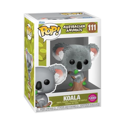 Funko Pop! Vinyl: Australian Animals - Koala - (Flocked) - Collectable Vinyl Figure - Gift Idea - Official Merchandise - Toys for Kids & Adults IP Fan