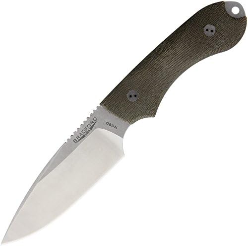 Bradford Knives Guardian 4 Hoja Fija Verde BRAD4FE102